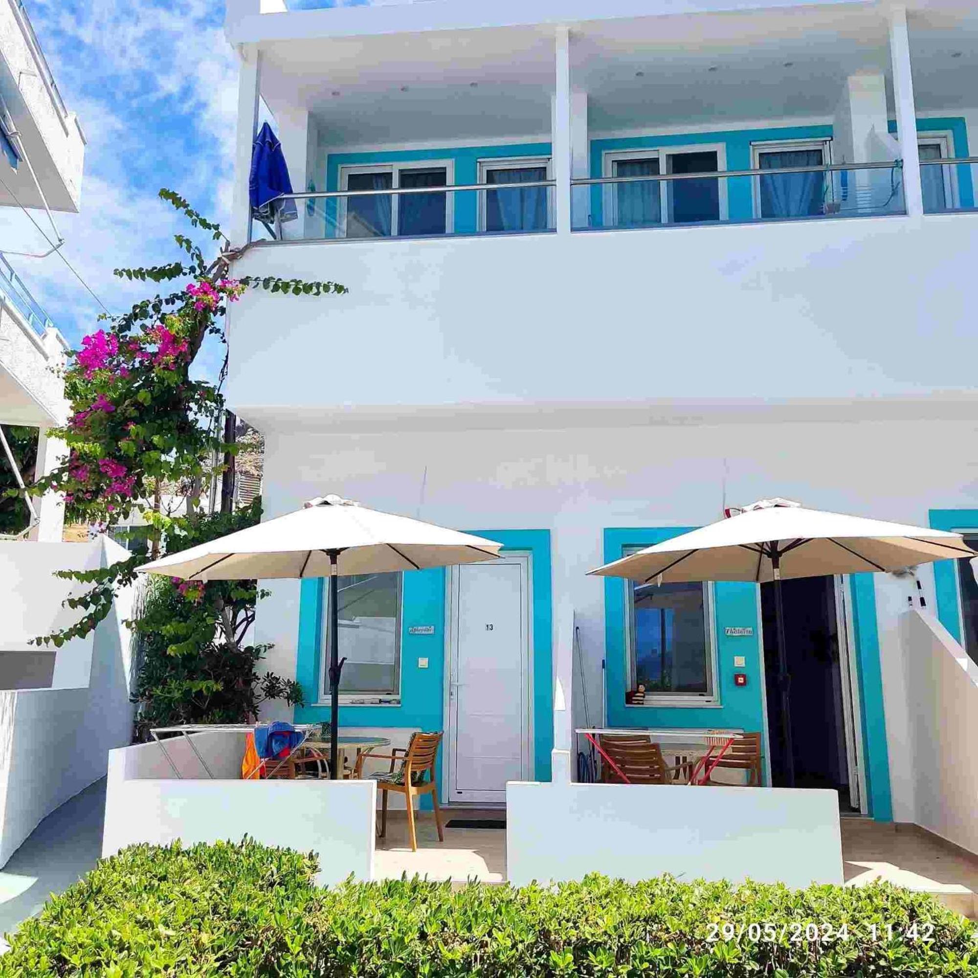 Haraki Memories Beach Studios Charaki Exterior foto